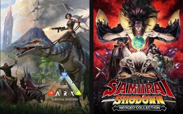 Epic Games「ARK：SURVIVAL EVOLVED」「サムライスピリッツNEOGEO COLLECTION」無料配布中！