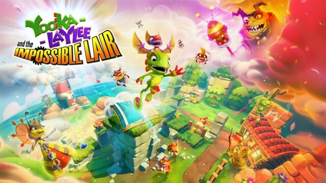 steamおすすめアクションゲームYooka-Laylee and the Impossible Lair