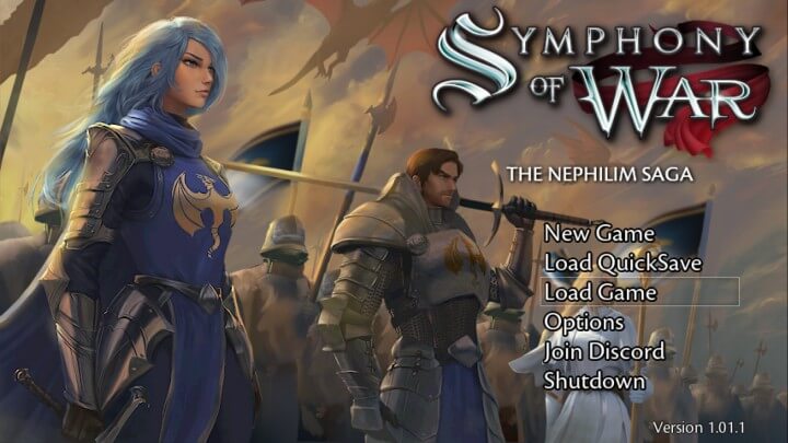 SteamおすすめシュミレーションRPGSymphony of War: The Nephilim Saga