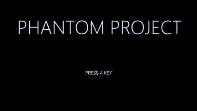 【Steam】無料配布「Phantom Project」