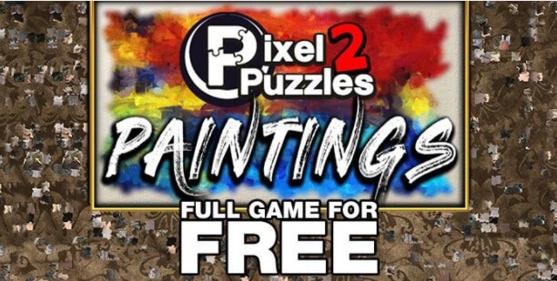 【Indiegala】無料配布「Pixel Puzzles 2: Paintings」