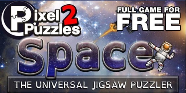 【Indiegala】無料配布「Pixel Puzzles 2: Space」