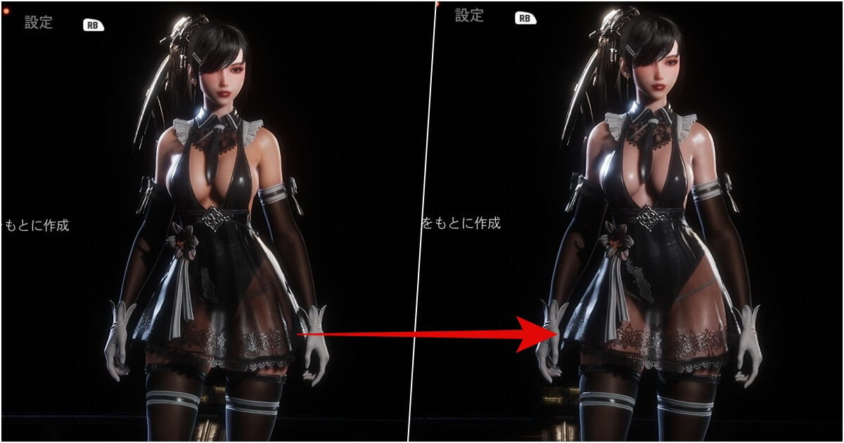 ヨルハ非公式儀礼服を自由にカスタムできるMod